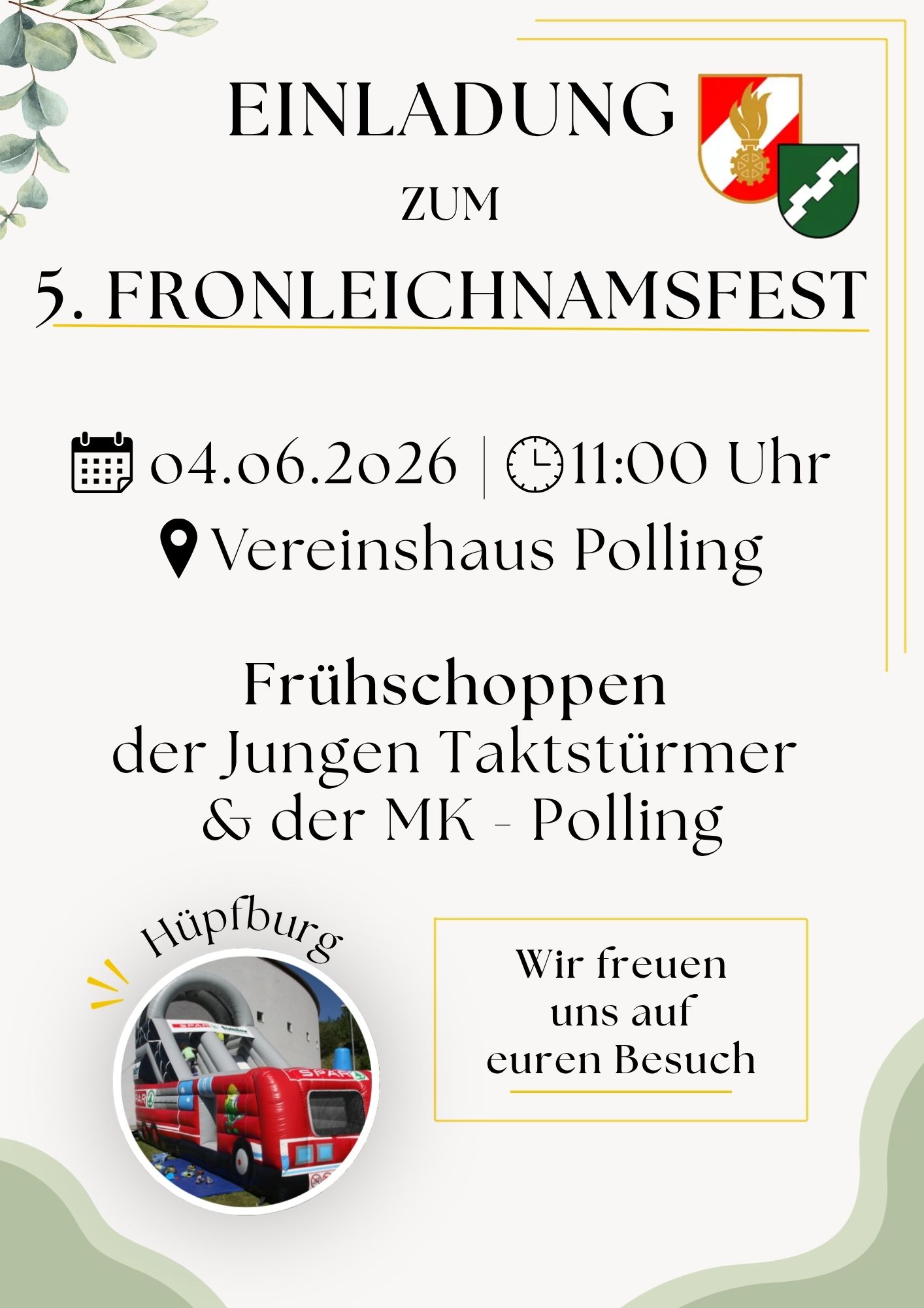 Einladung Fronleichnam 2026